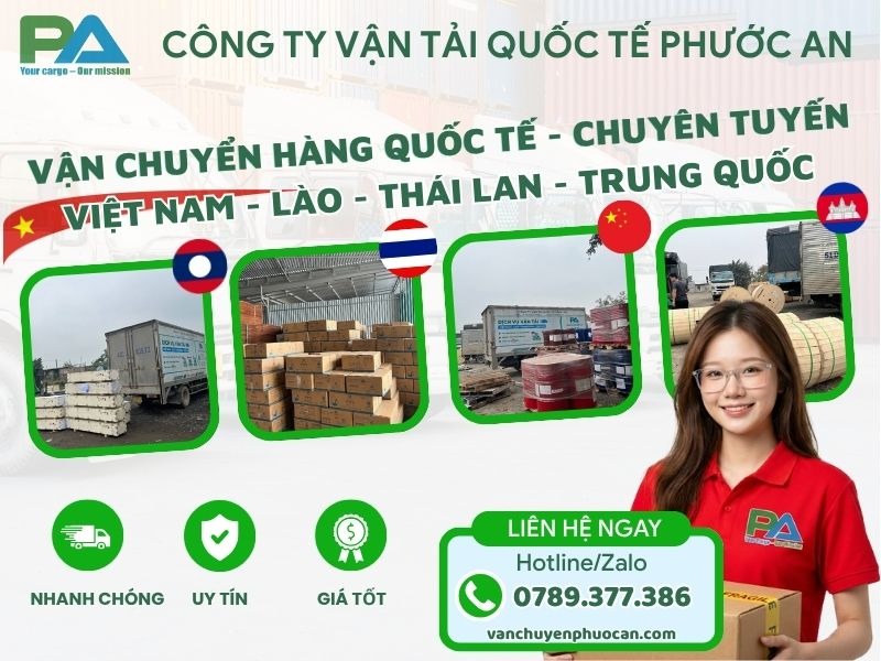 Trải nghiệm dịch vụ gửi hàng đi Thái Lan cùng Vận Chuyển Phước An