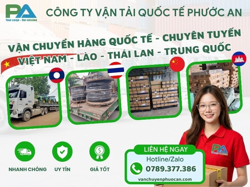 Trải nghiệm dịch vụ gửi hàng đi Thái Lan cùng Vận Chuyển Phước An